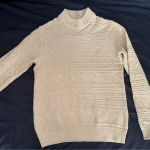 Jack & Jones Beige Knit Sweater